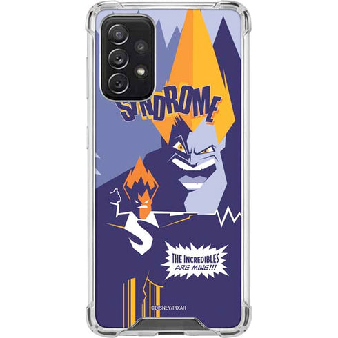 Disney The Incredibles Syndrome Art Galaxy A72 5G Clear Case